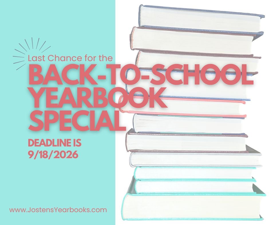 HS Yearbook discount ends soon!