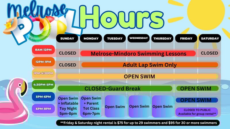 Pool Hours